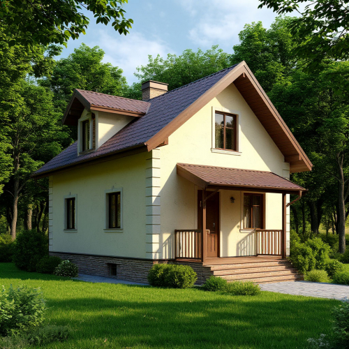 Проект кирпичного дома 150 м2 